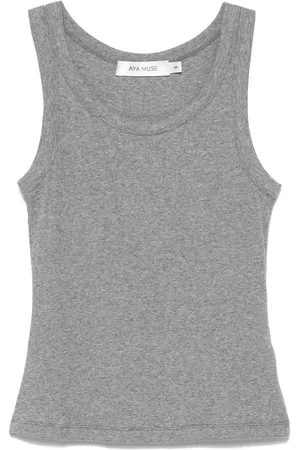 AYA MUSE Geripptes Trägershirt