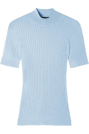 VERSACE Geripptes Strickoberteil