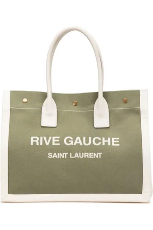 Saint Laurent 2022 kleine Rive Gauche Tote Bag aus Canvas