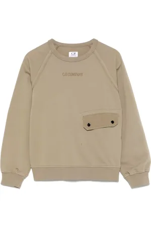 C.P. Company Sweatshirt mit Logo-Stickerei