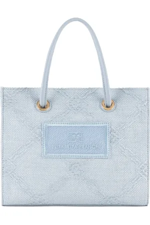 Elisabetta Franchi Mini Tote Bag mit Jacquard-Logo