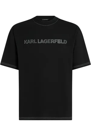 Karl Lagerfeld T-Shirt mit Kontrastnaht