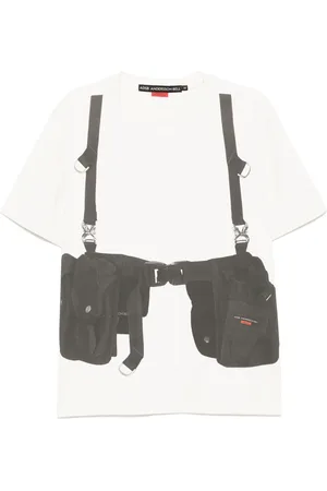 Andersson Bell Utility-T-Shirts mit Trompe-Loeil-Effekt