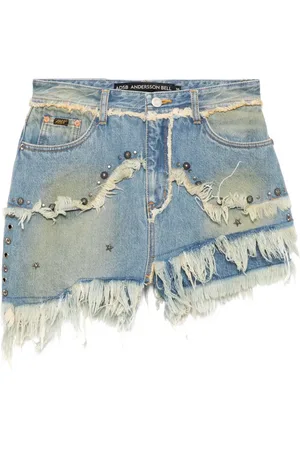 Andersson Bell Klassische Jeans-Shorts