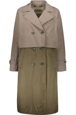 HERNO Regenmantel im Layering-Look