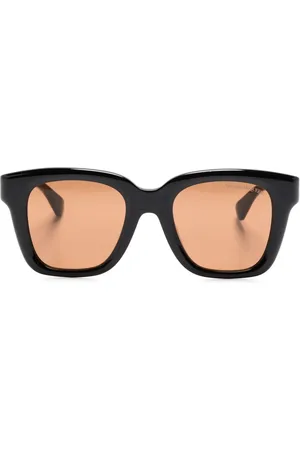 Alexander McQueen Eckige Sonnenbrille mit Totenkopf