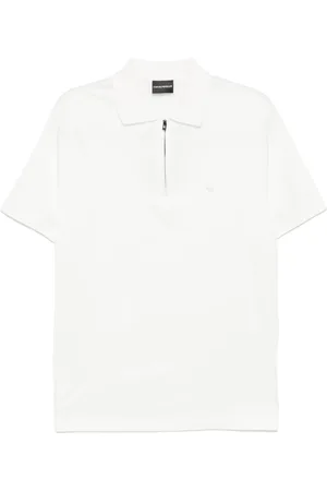 Emporio Armani Poloshirt mit Logo-Patch