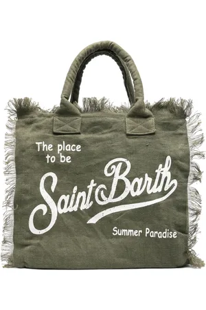 MC2 SAINT BARTH Strandtasche mit Fransen