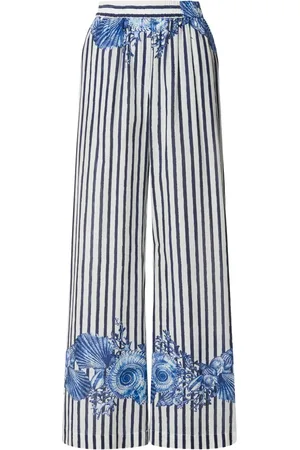 Alberta Ferretti Gestreifte Hose
