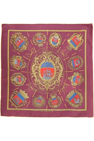 Hermès 1992 Les Armes de Paris Schal