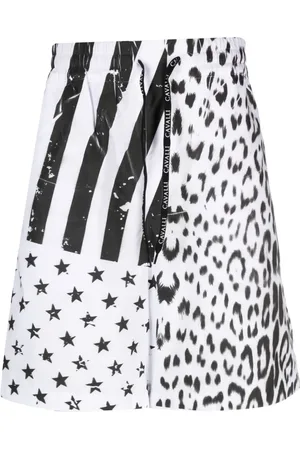 Roberto Cavalli Shorts mit Kordelzug