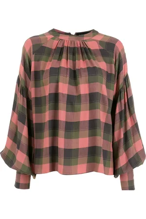 Olympiah Karierte Bluse