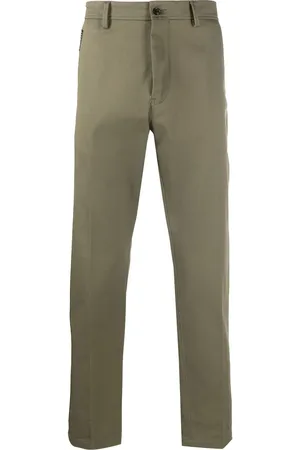 Roberto Cavalli Gerade Hose mit Logo-Patch