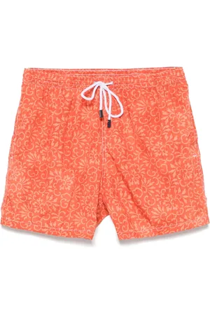 BARBA Badeshorts mit Blumen-Print