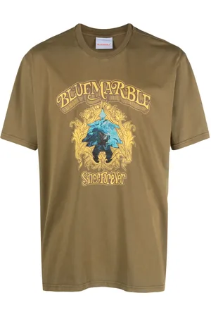 Bluemarble T-Shirt mit Logo-Print
