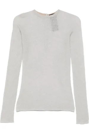 Giorgio Armani Fein gestricktes Oberteil