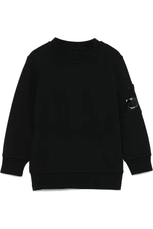 C.P. Company Sweatshirt mit Linsen-Detail