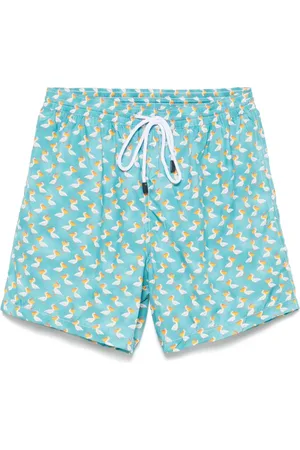 BARBA Badeshorts mit Enten-Print