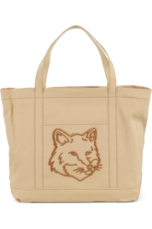 Maison Kitsuné Tote Bag mit Logo-Stickerei