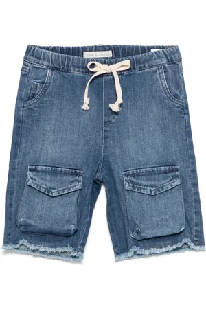 Zhoe & Tobiah Jeans-Shorts mit Cargotaschen