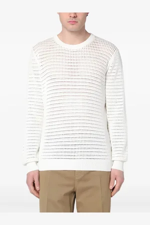 Roberto Collina Pullover mit Lochmuster