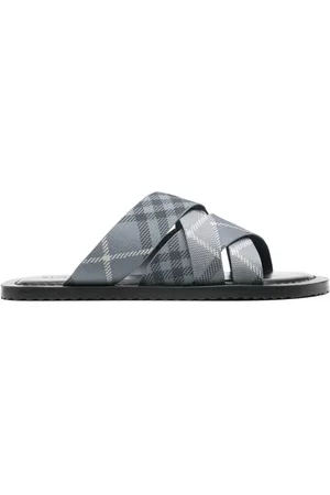 Burberry Pantoletten mit Karomuster