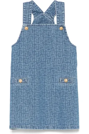 Balmain Kleid mit PB-Monogramm