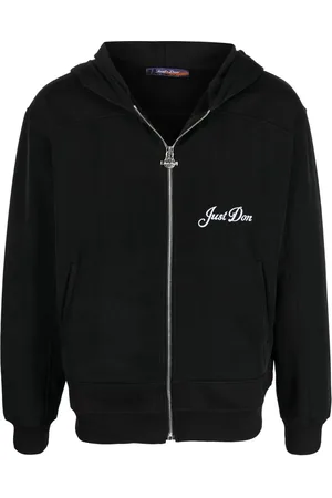 JUST DON Kapuzenjacke mit Logo-Stickerei