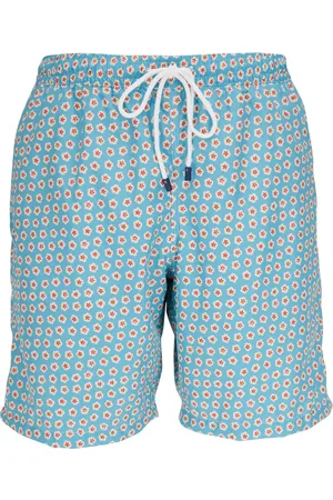 FEDELI Badeshorts mit Blumen-Print