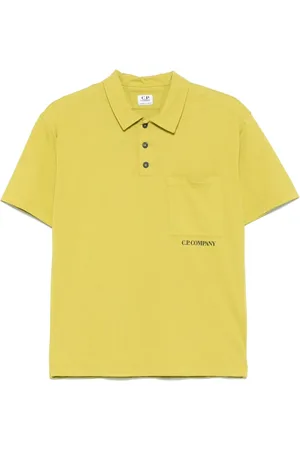 C.P. Company Poloshirt mit Logo-Print