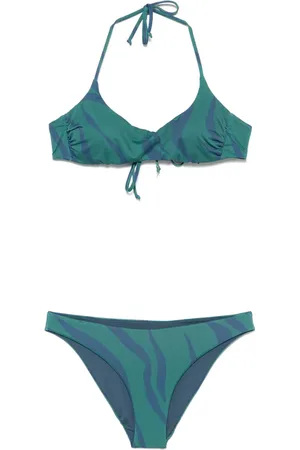 FISICO Bikini mit Zebra-Print