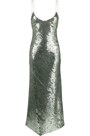 GALVAN Maxikleid mit Pailletten