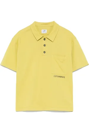 C.P. Company Poloshirt mit Logo-Print