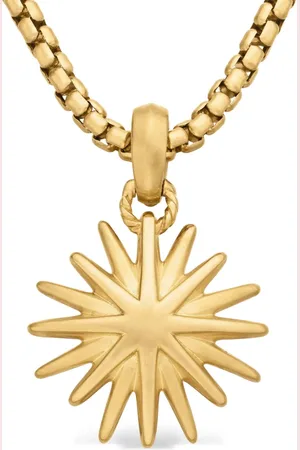 David Yurman 18kt Starburst Gelbgoldanhänger (21,5mm)