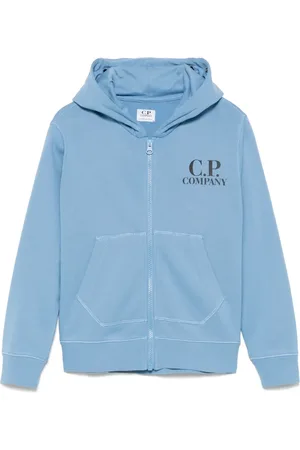 C.P. Company Kapuzenjacke mit Logo-Print