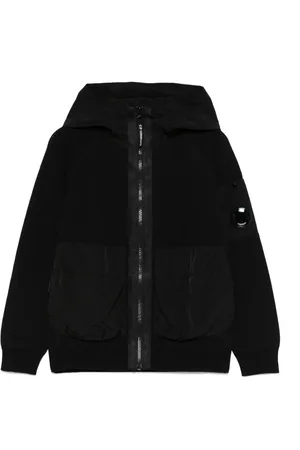 C.P. Company Gestrickte Kapuzenjacke