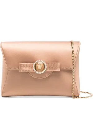 VERSACE Crystal Ribbon clutch