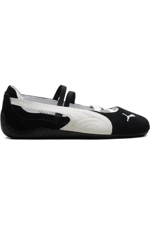 PUMA Speedcat Ballet Black/White Ballerinas