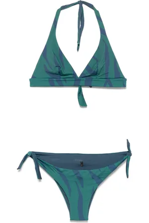 FISICO Bikini mit Zebra-Print