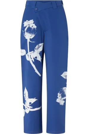 Pinko Hose mit Blumen-Print