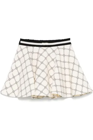 Elisabetta Franchi Rock mit Monogrammmuster