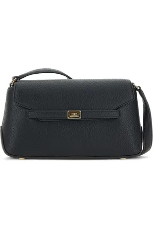 Elisabetta Franchi Schultertasche aus strukturiertem Leder