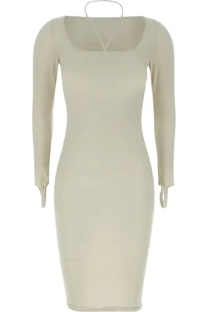 ANDREADAMO Kleid mit langen Ärmeln
