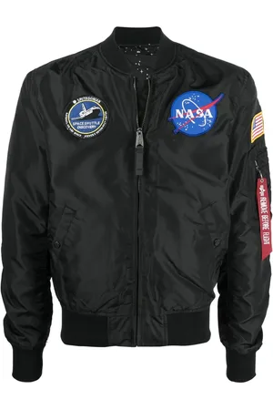 Alpha Industries Bomberjacke mit Patch-Detail