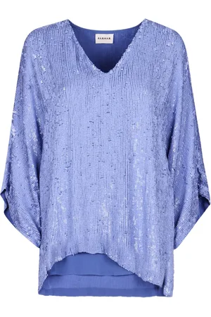P.A.R.O.S.H. Bluse mit Pailletten