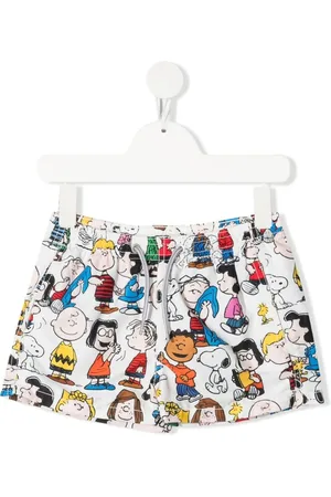 MC2 SAINT BARTH Badeshorts mit Cartoon-Print