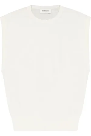 LANEUS Ärmelloser Pullover