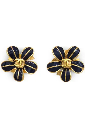 CHANEL 2003 Blumenohrringe