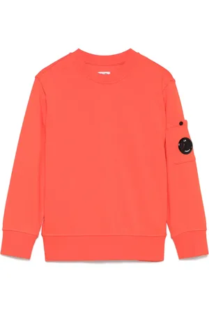 C.P. Company Sweatshirt mit Linsen-Detail