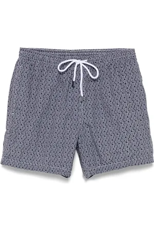 BARBA Badeshorts mit Blumen-Print